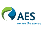 AES Corporation Electric power distribution company Logo